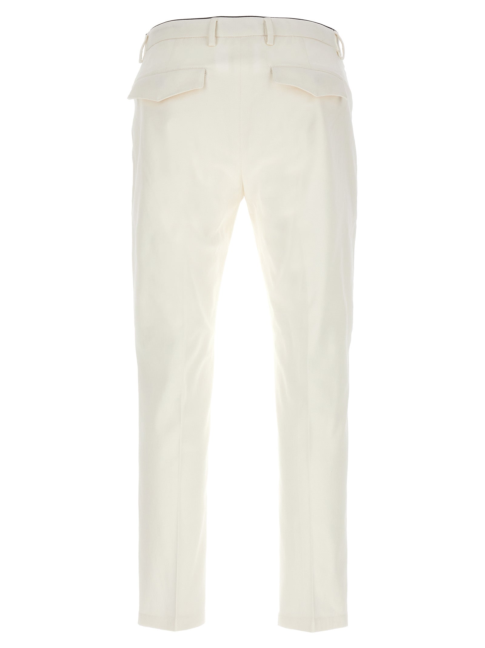 Prince Pants White Cotton Elastane