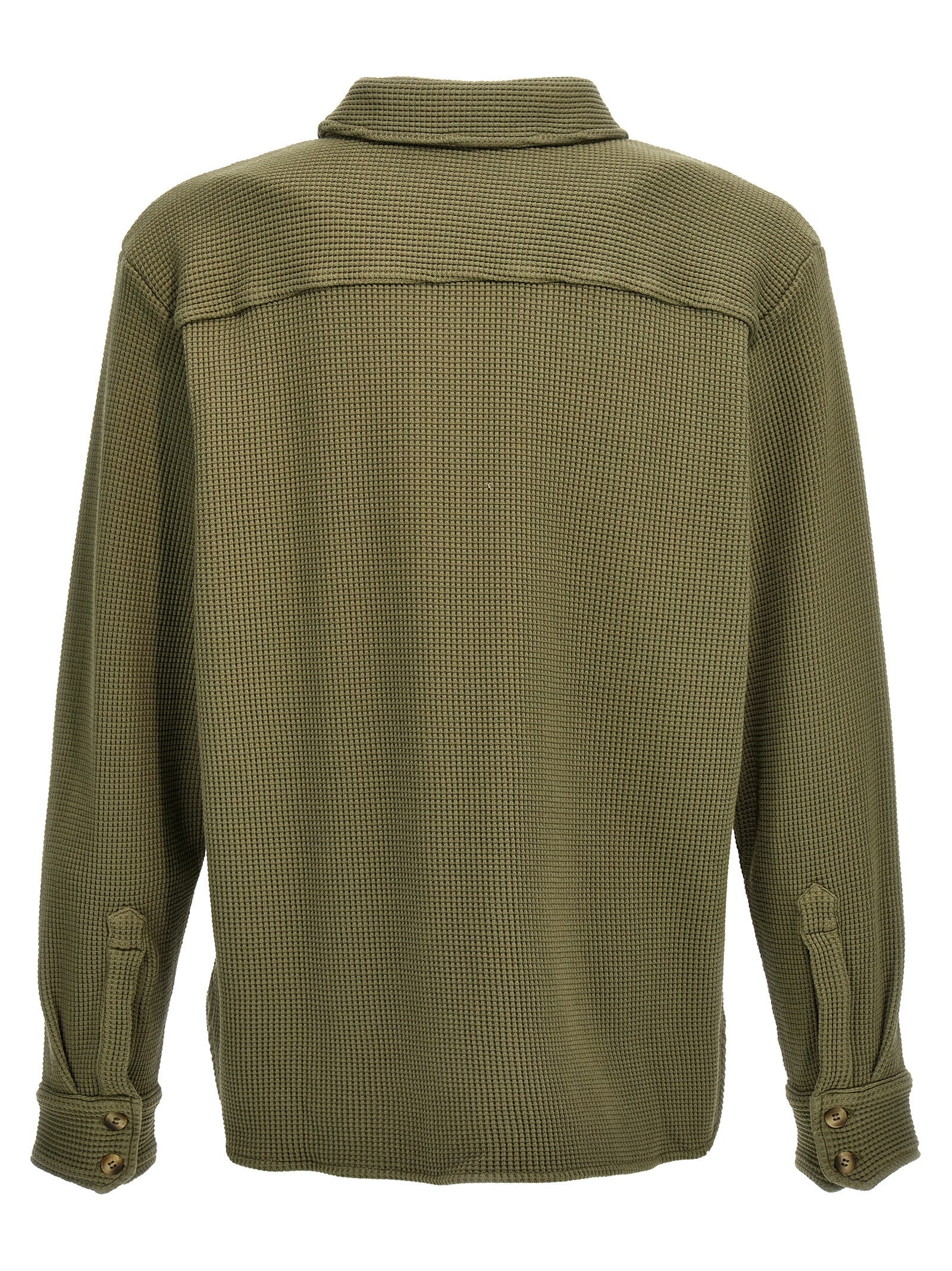 Calixte Shirt Green Cotton Shirt, Blouse