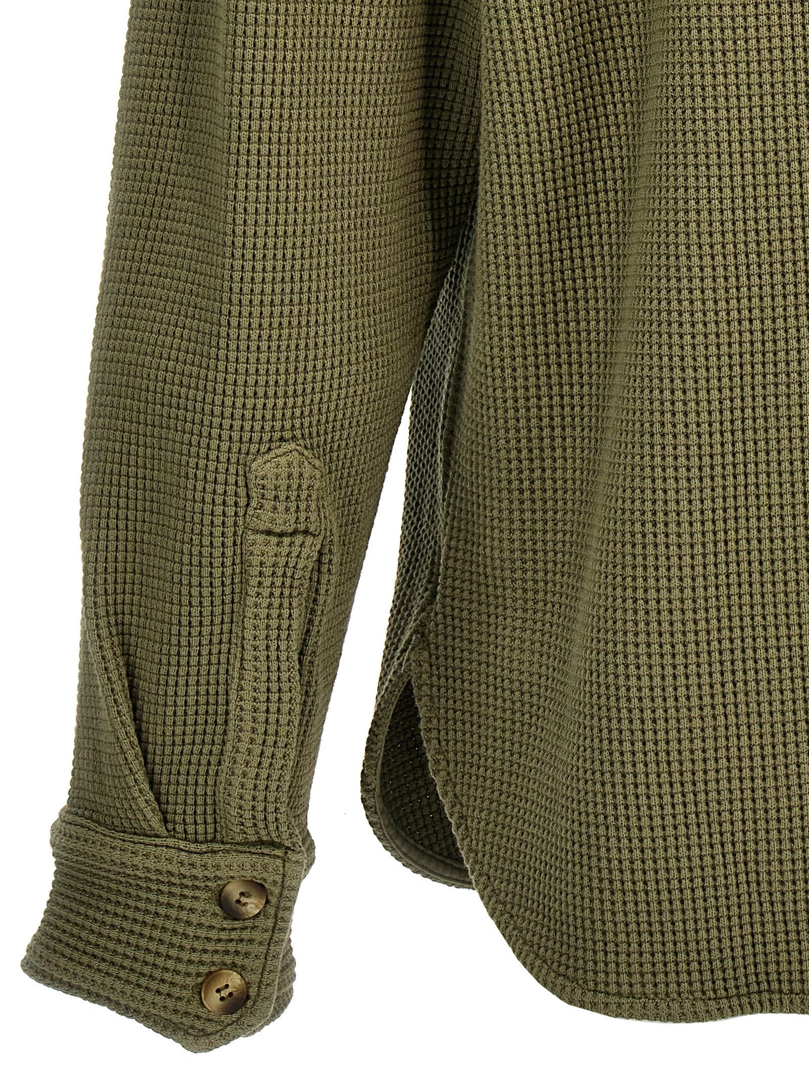 Calixte Shirt Green Cotton Shirt, Blouse