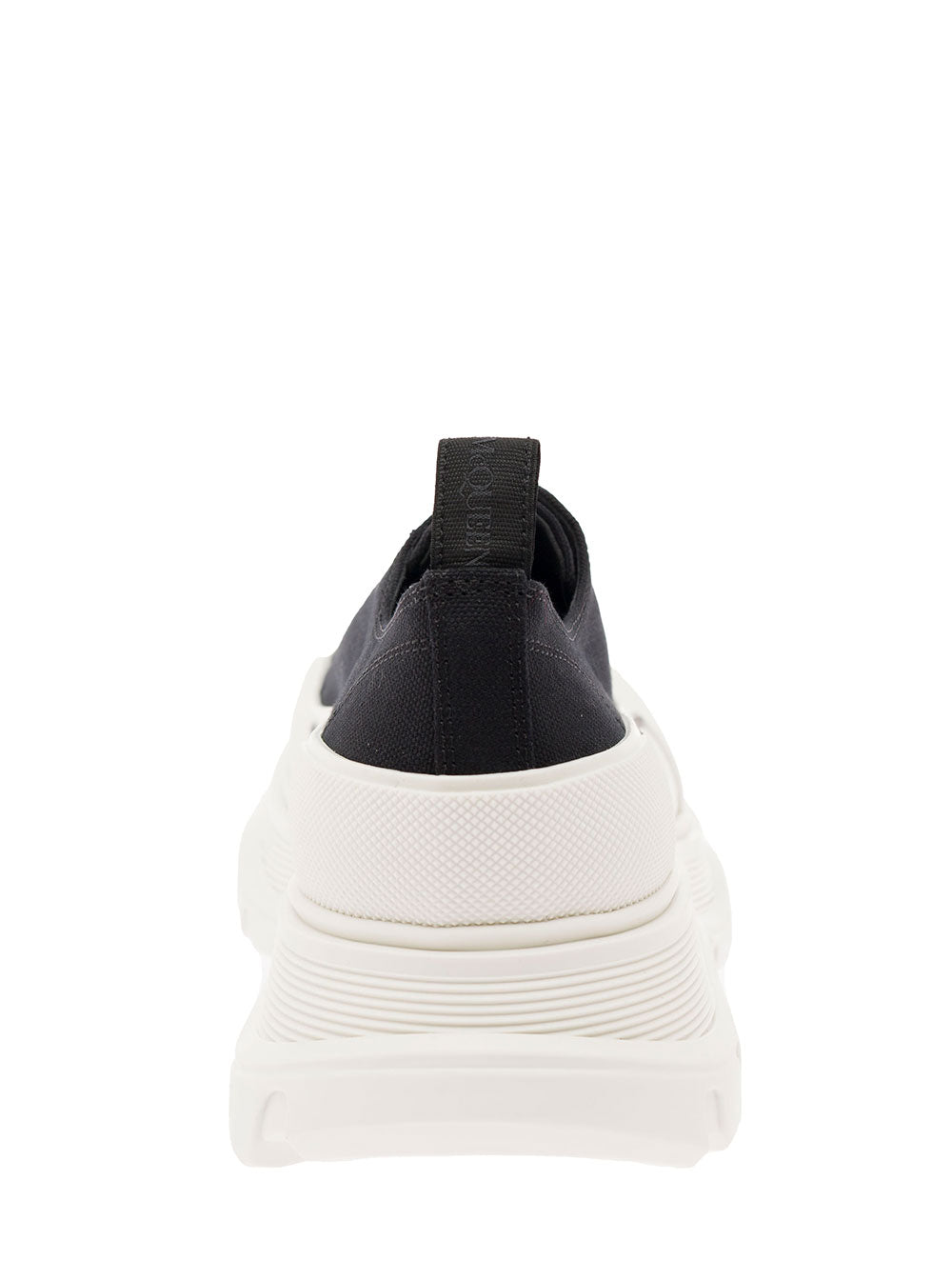 Tread Slick Black Cotton Sneakers Alexander Mcqueen Man