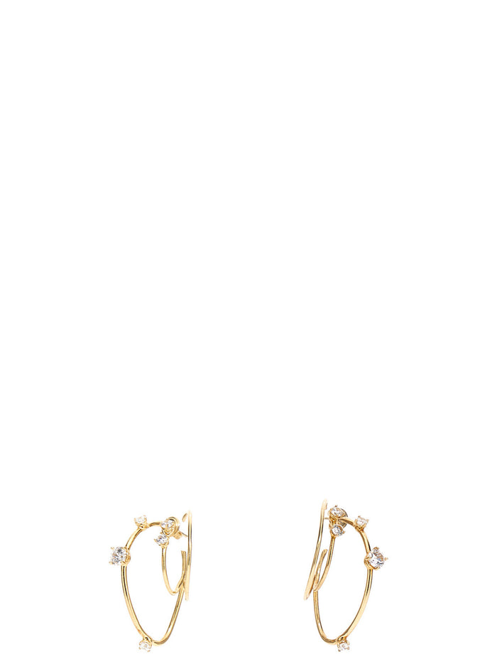 Constellation Hoops Earrings Gold Jewelry
