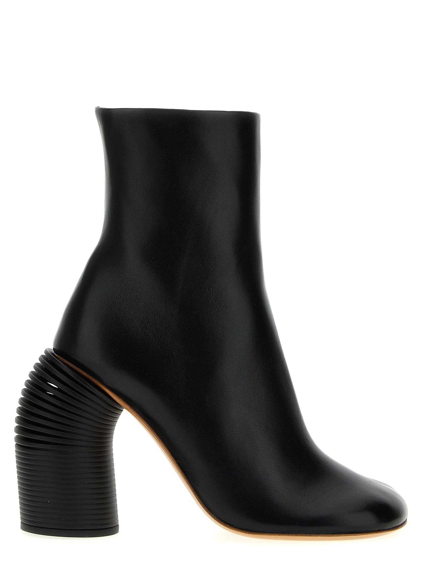 Tonal spring ankle boots Black Boots