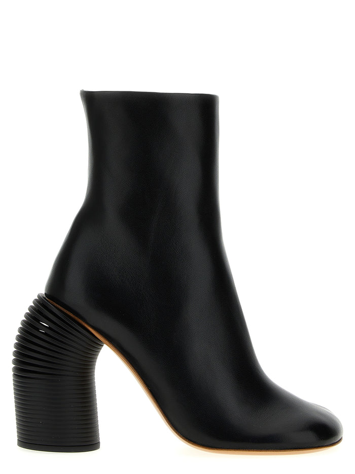 Tonal spring ankle boots Black Boots