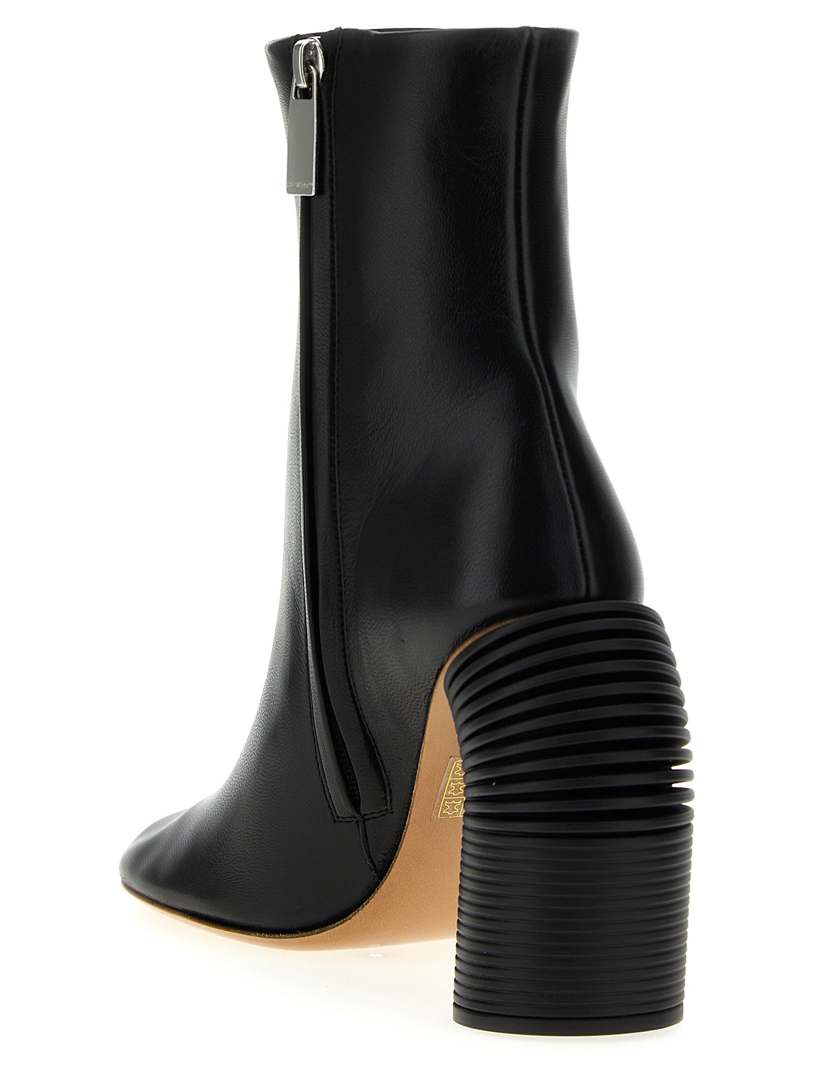 Tonal spring ankle boots Black Boots