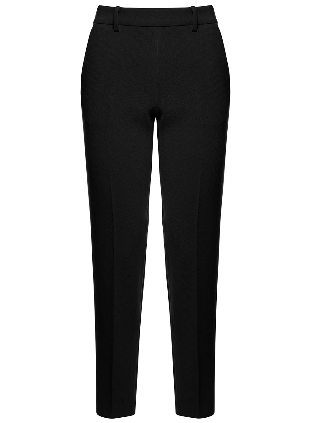 Alberto Biani Woman Black Triacetate Trousers Polyester