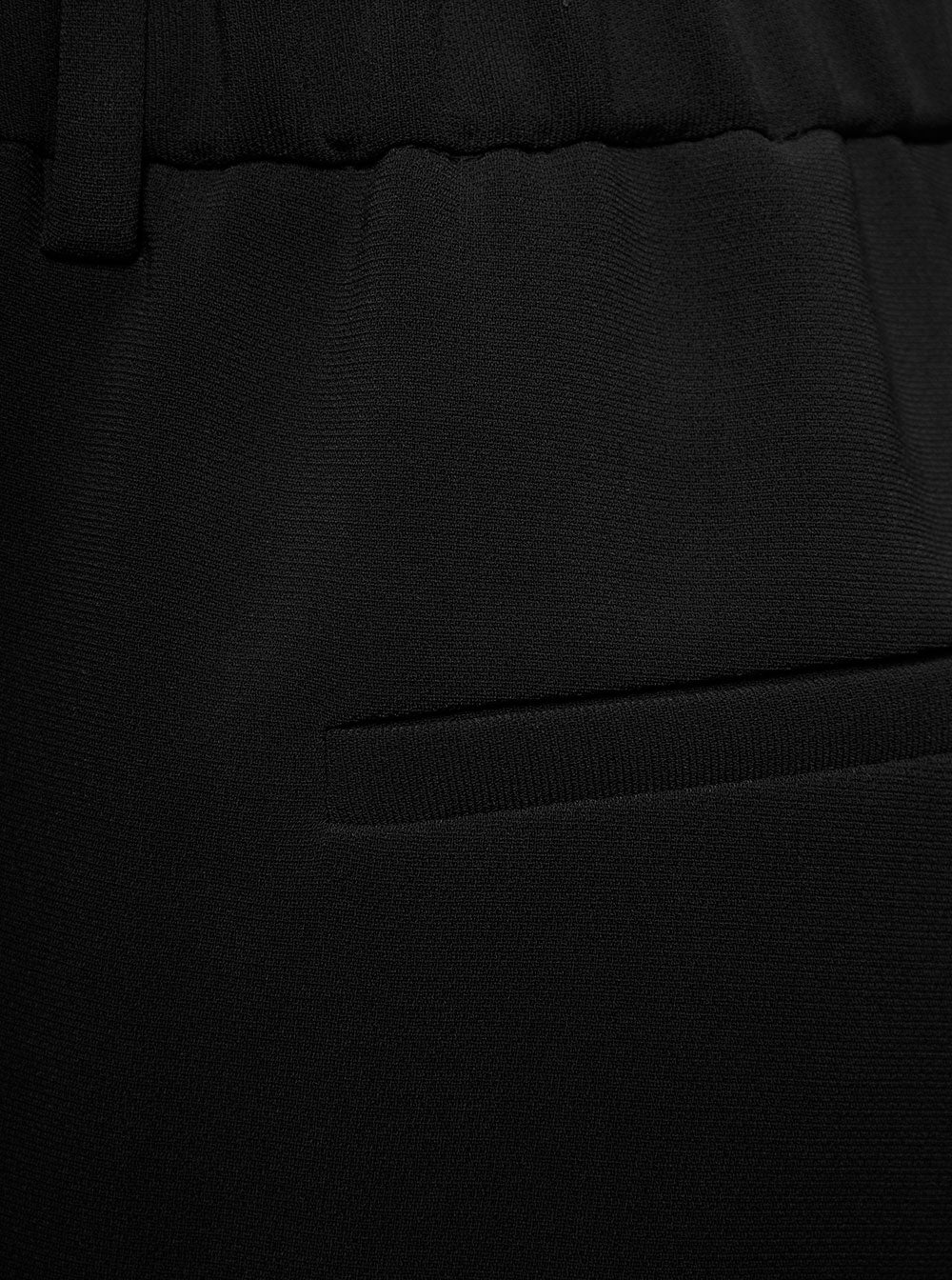 Alberto Biani Woman Black Triacetate Trousers Polyester