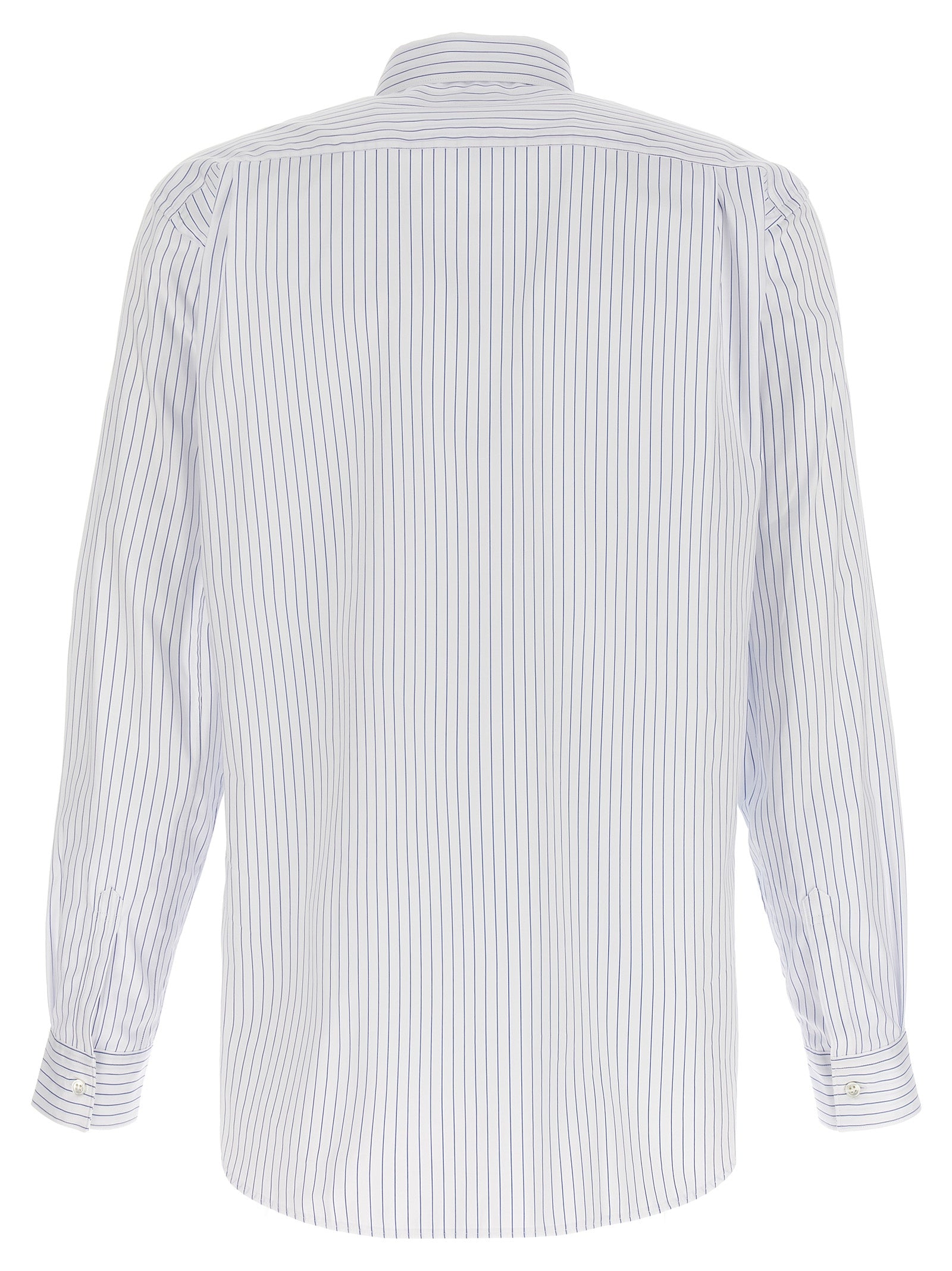 Striped Shirt Light Blue Cotton Shirt, Blouse