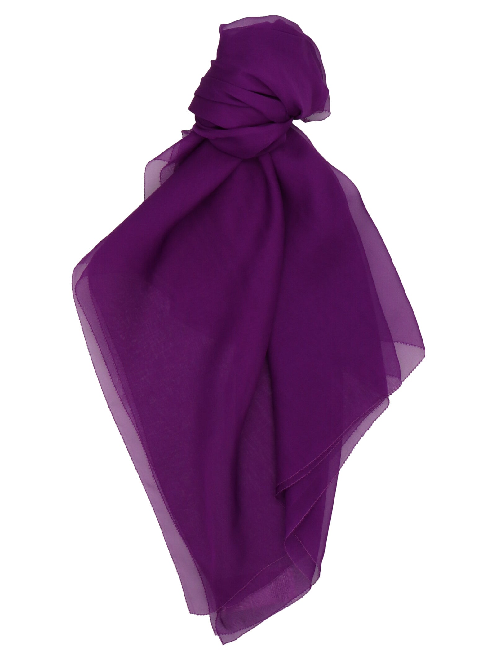 Silk Stolale Purple Scarves, Foulards