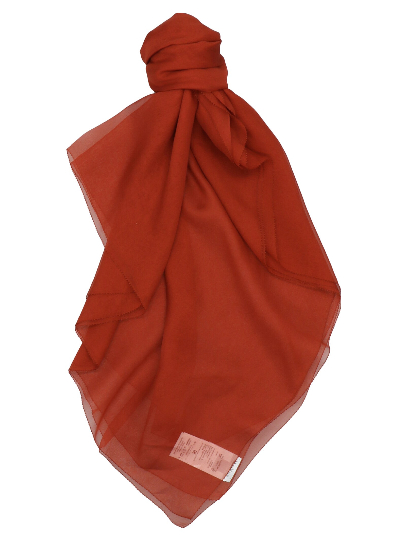 Silk Stolale Red Scarves, Foulards