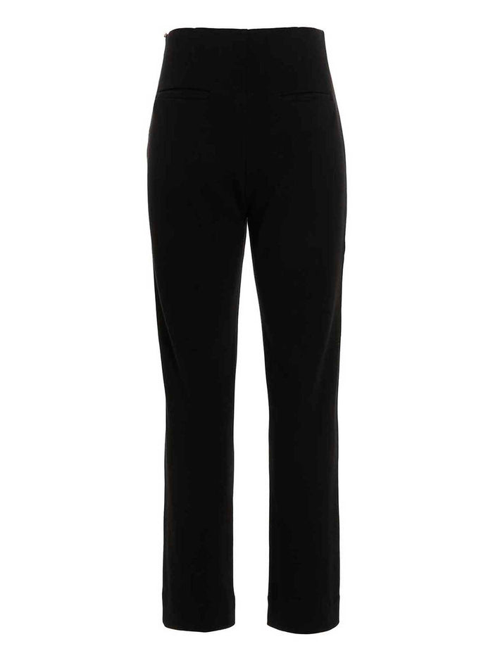 Marsh Pants Black Cotton Polyester Elastane