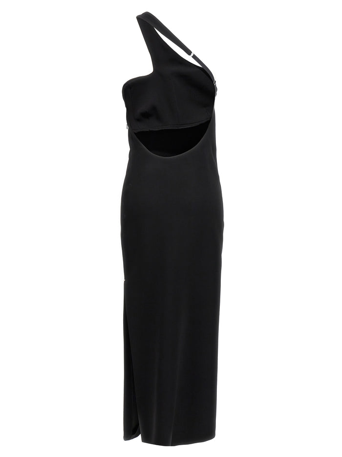 Molise dress Black Viscose Elastane Skirt