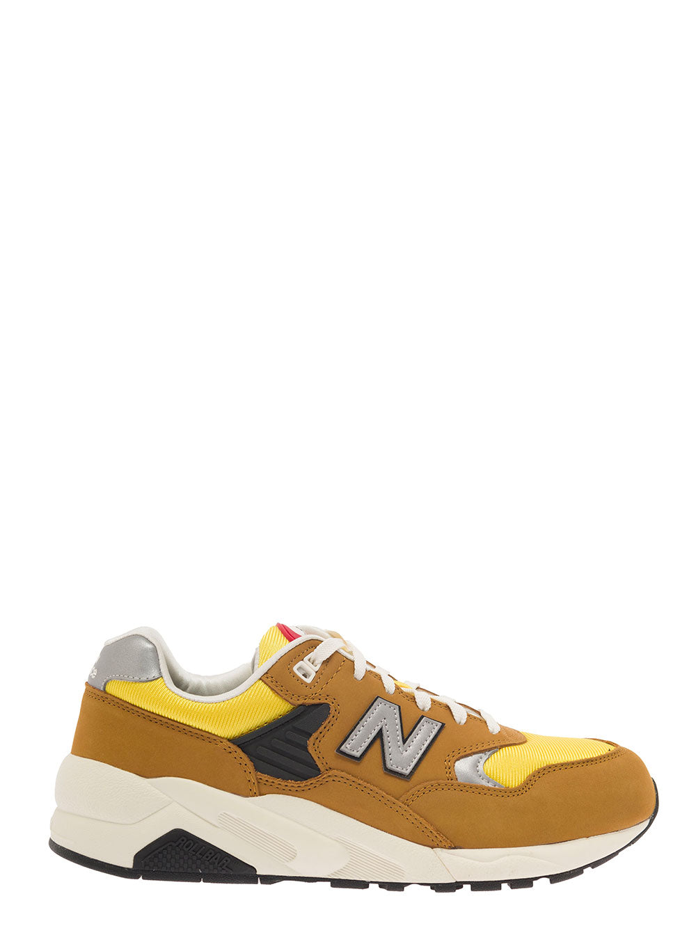 Beige Low Top Sneakers With Logo Suede Man Nabuck