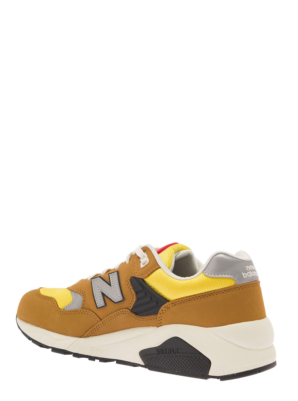 Beige Low Top Sneakers With Logo Suede Man Nabuck