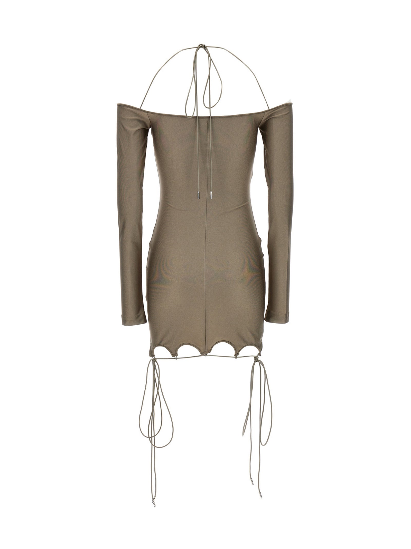 Lyna dress Brown Polyamide Elastane