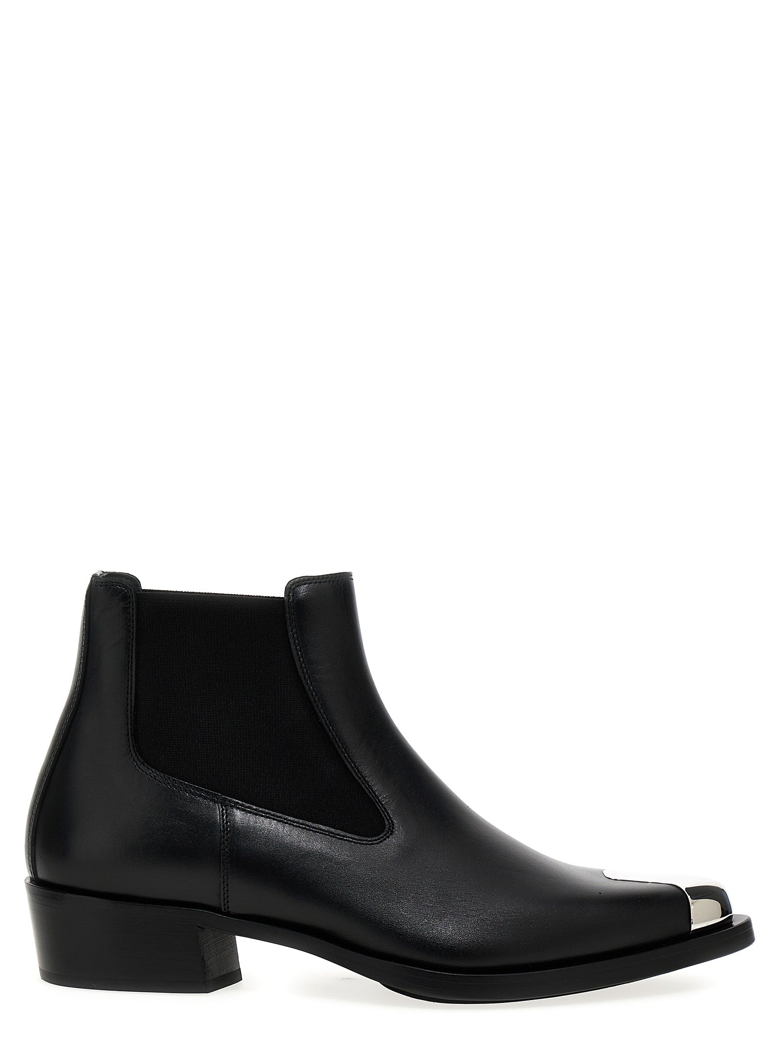 Punk Chelsea Boots Black Boots, Ankle