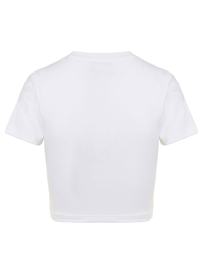 Casa Clouds Screen Printed Stretch Baby T-Shirt White Cotton Elastan Tshirts And Polo Shirts