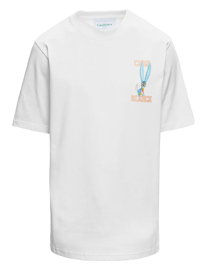 Souvenir Logo Print T-Shirt White Cotton Woman Organic Tshirts And Polo Shirts