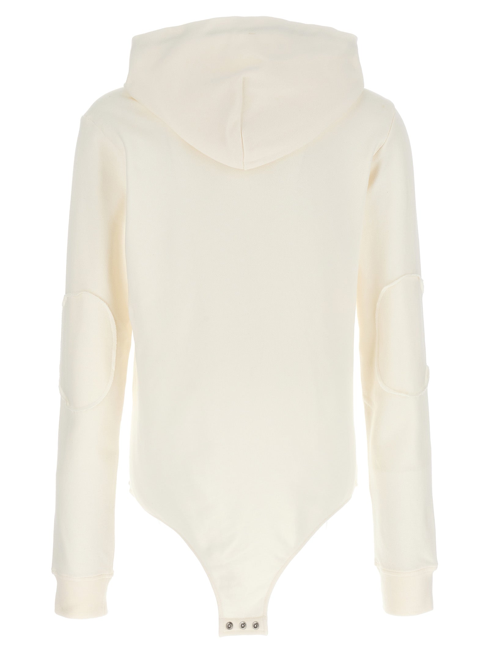 Champion X Rick Owens Hooded Bodysuit White Intimo