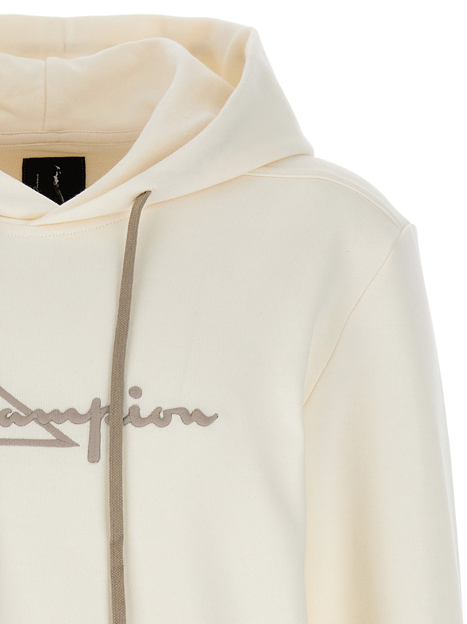 Champion X Rick Owens Hooded Bodysuit White Intimo