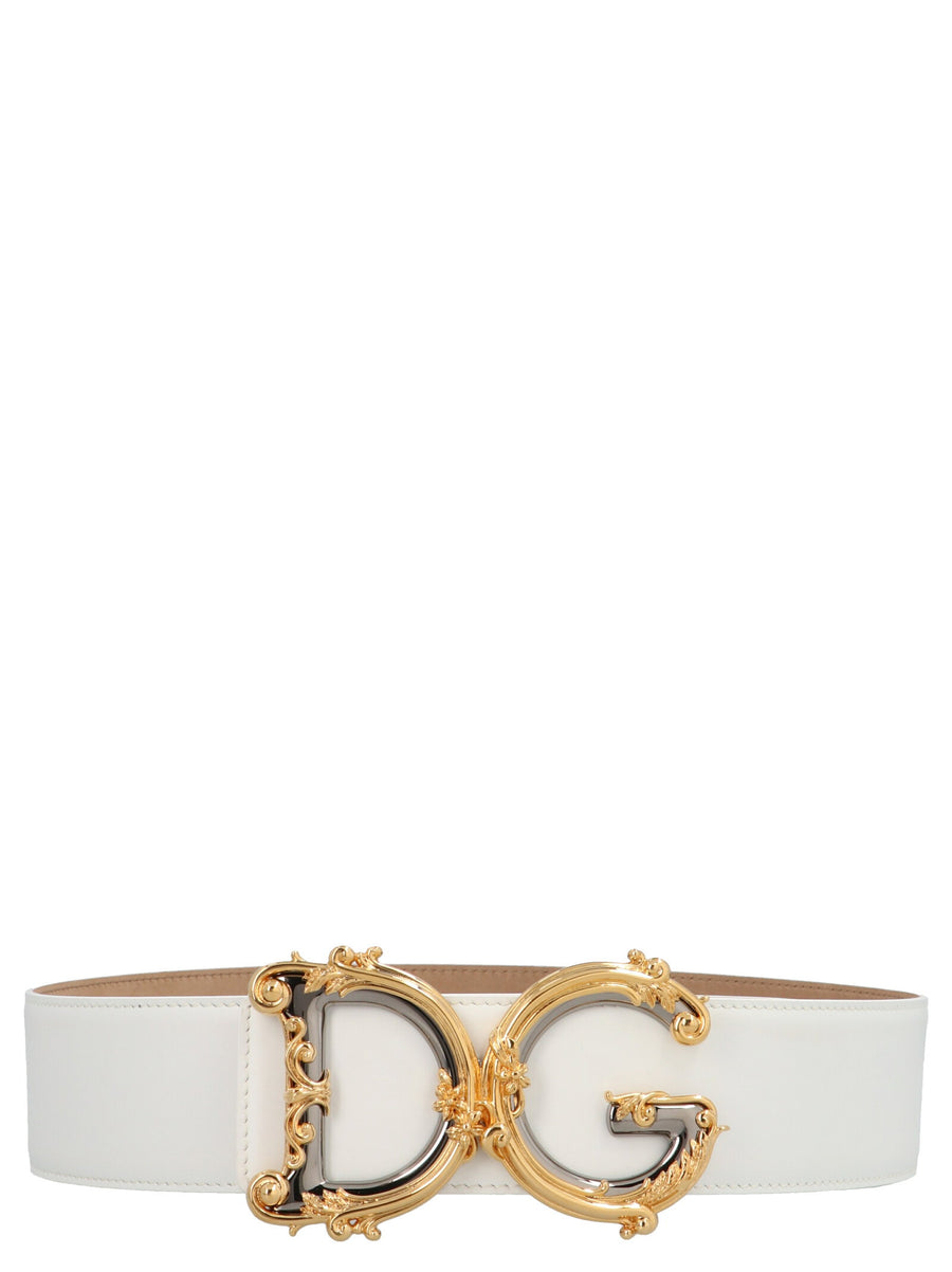 Dolce & Gabbana Belt — White