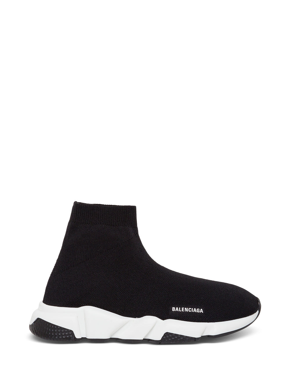 Speed Black Sneakers With Logo Balenciaga Stretch Fabric Woman Polyester Elastan