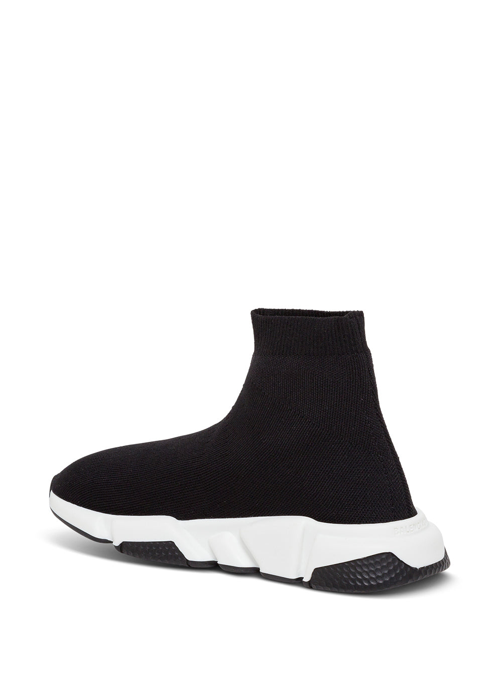 Speed Black Sneakers With Logo Balenciaga Stretch Fabric Woman Polyester Elastan