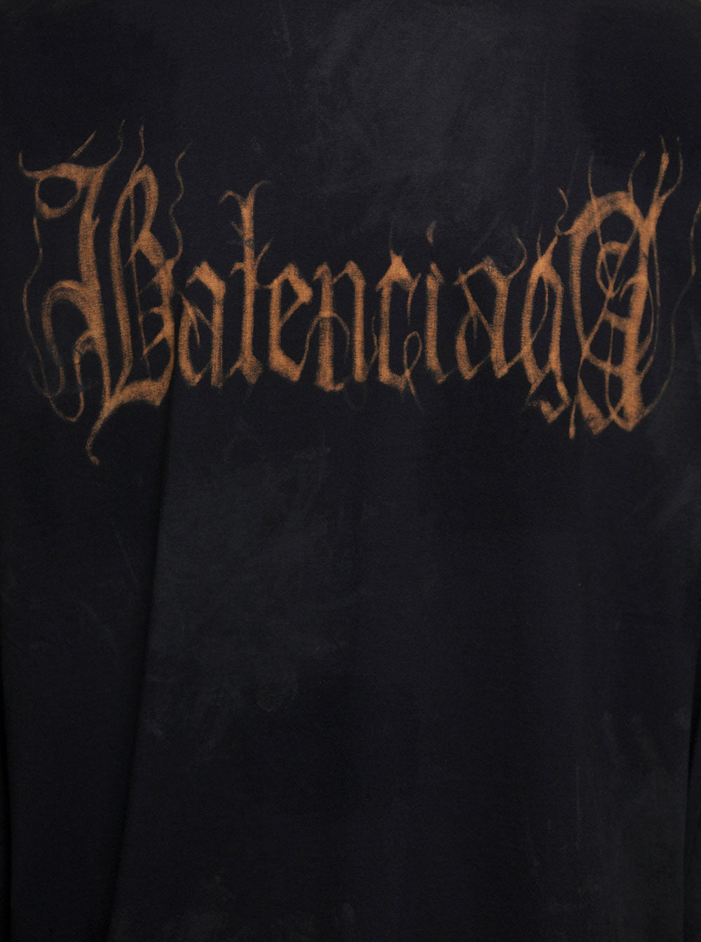 Black Oversized Vintage Washed Out Heavy Metal Sweatshirt Cotton Man Tshirts And Polo Shirts