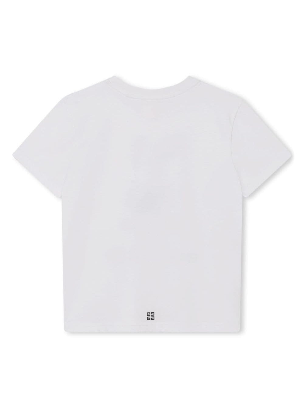 White T-Shirt With Disney Cartoon Print And Logo Cotton Boy Tshirts Polo Shirts
