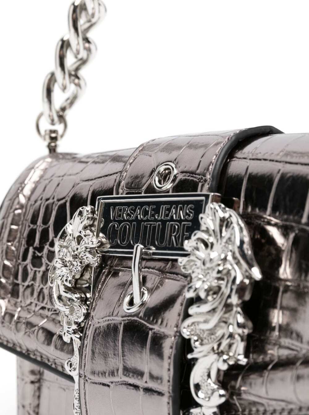 Range F - Couture 01, Sketch 12 Bags Metallic Polyester Shoulder