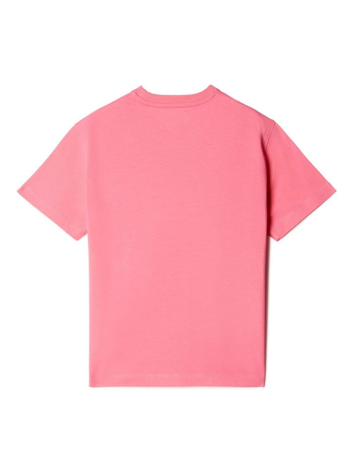 Bookish Bit Logo Fuxia Cotton Tshirts And Polo Shirts