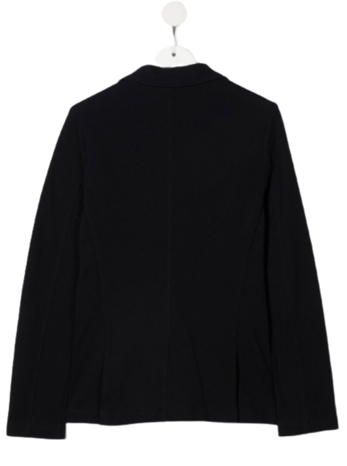 Il Gufo Kids Boys Blue Single-Breasted Jacket Blu Blazers