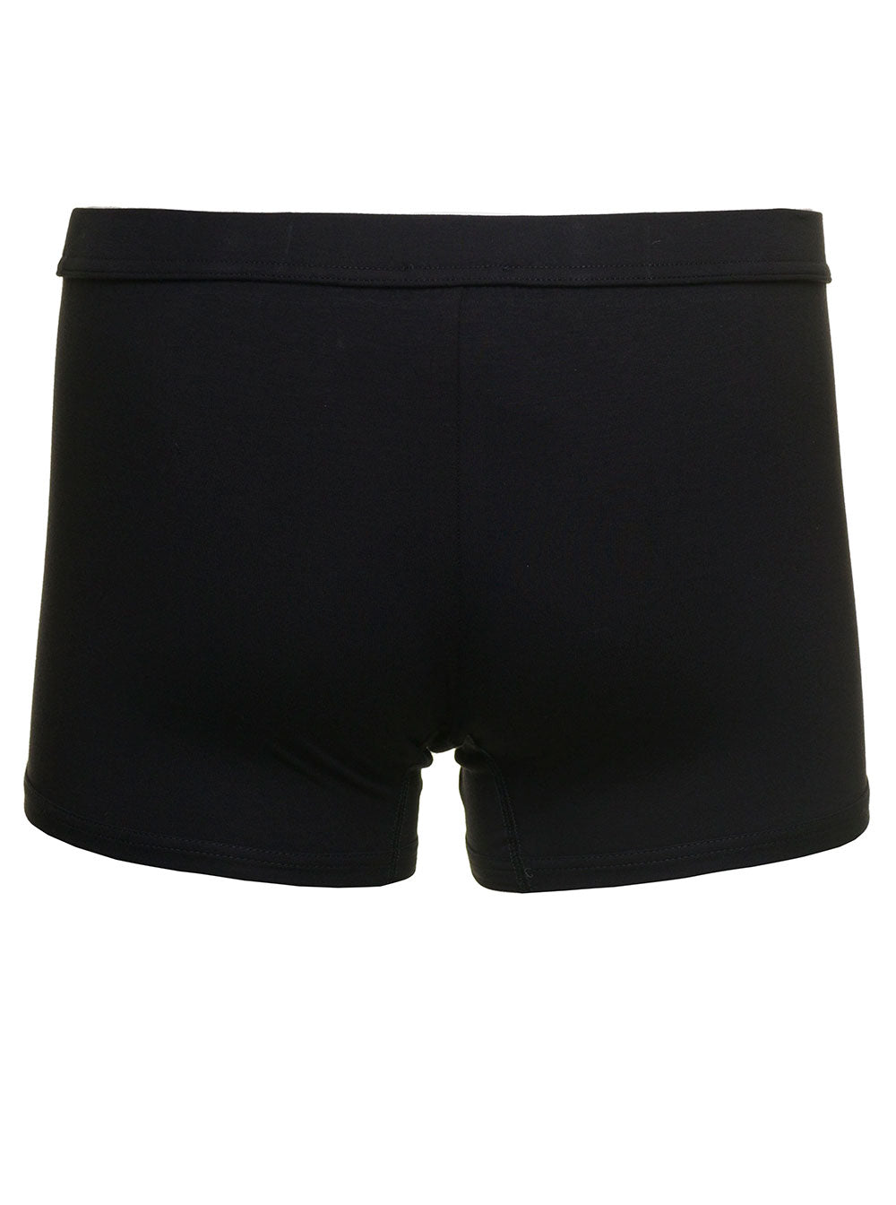 Boxer Black Cotton Elastane Underwear