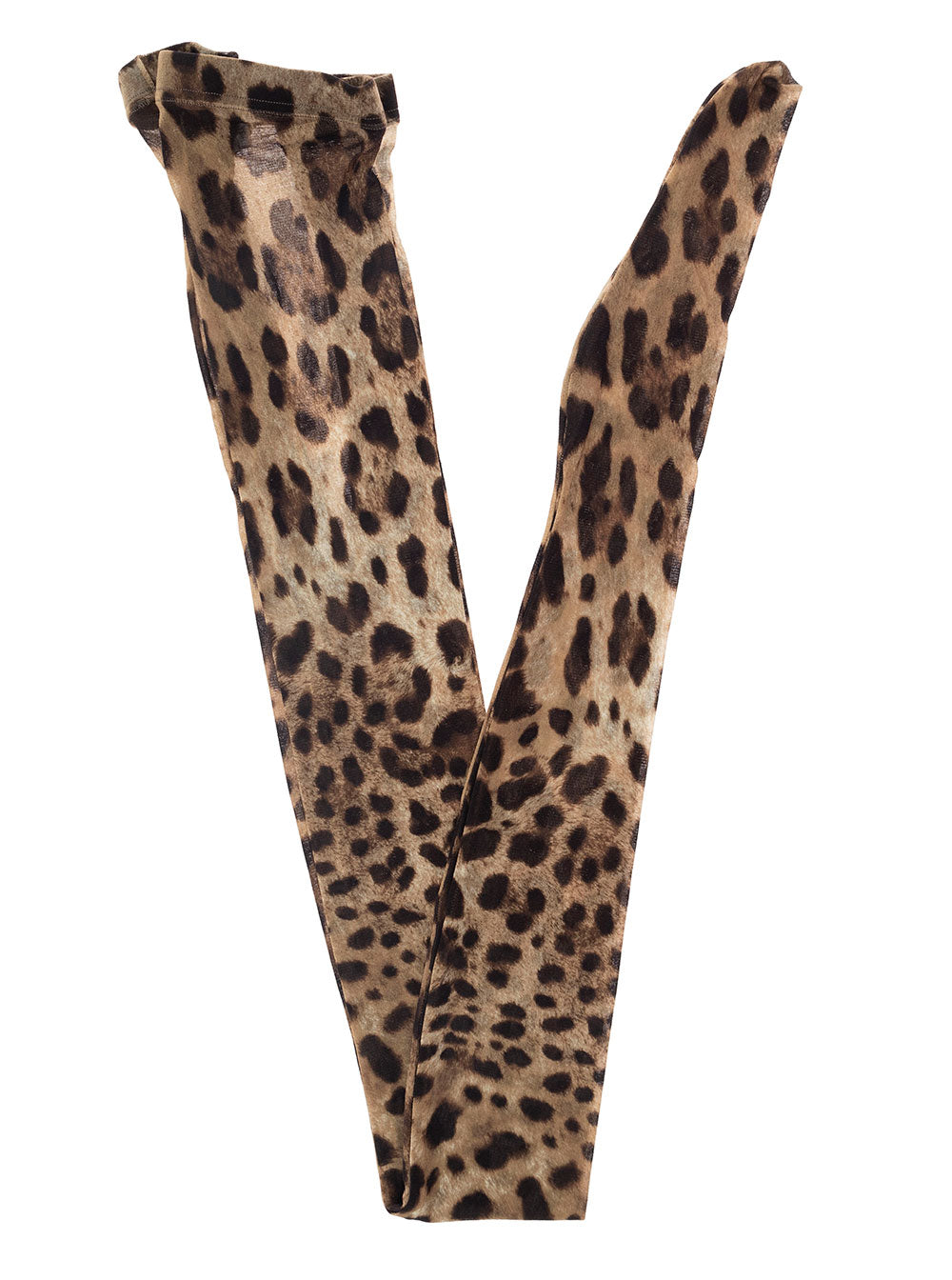 Animalier Thights Brown Polyamide Underwear