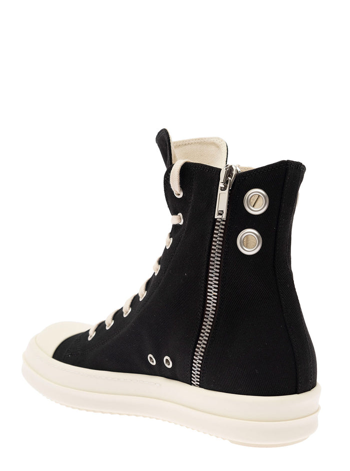 Sneaks Beige Cotton Sneaker