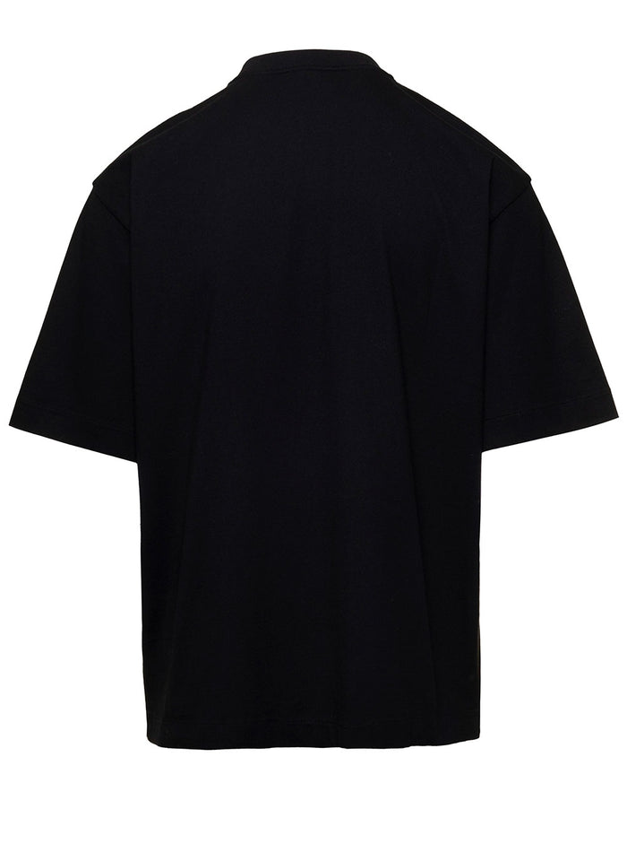 Sliding Book Skate S-S Tee Black White Cotton Tshirts And Polo Shirts