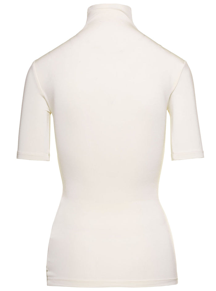 Off Stamp Sec Skin S-S Turtle White A Bl 95 % Viscose Elastan Tshirts And Polo Shirts