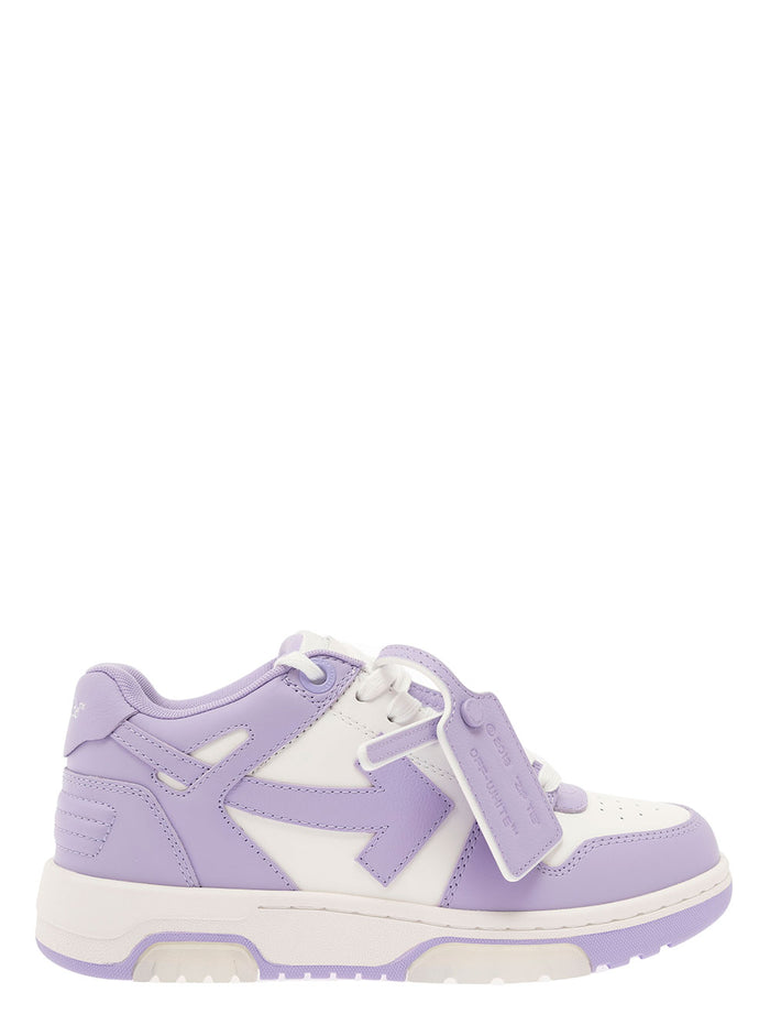 Out Of Office Calf Leather Violet Sneaker