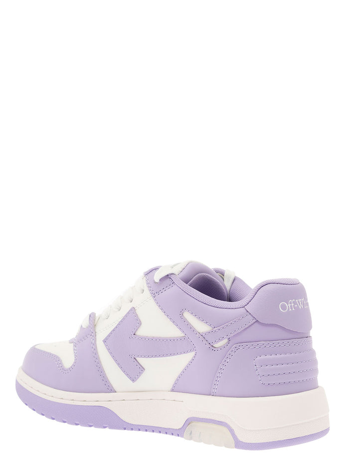 Out Of Office Calf Leather Violet Sneaker