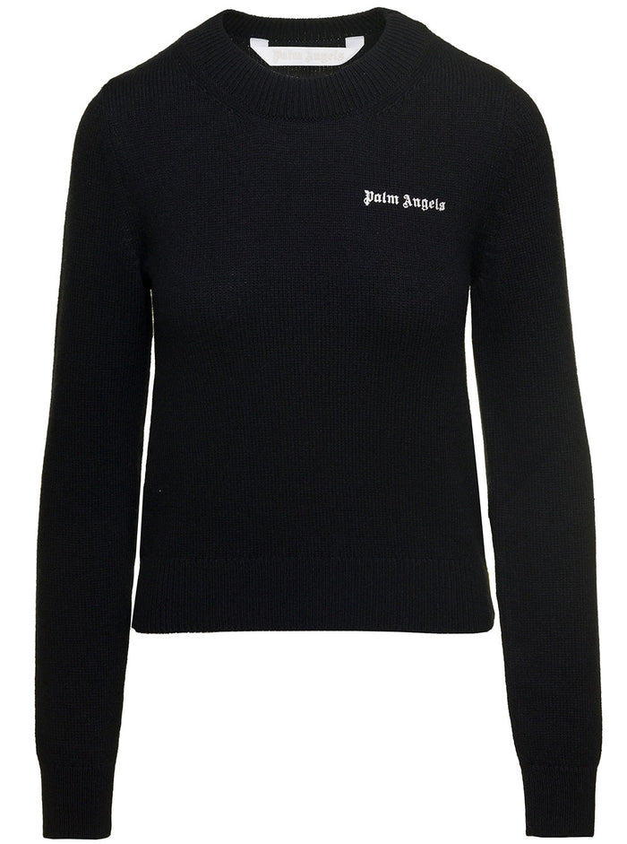 Classic Logo Sweater Black Jersey