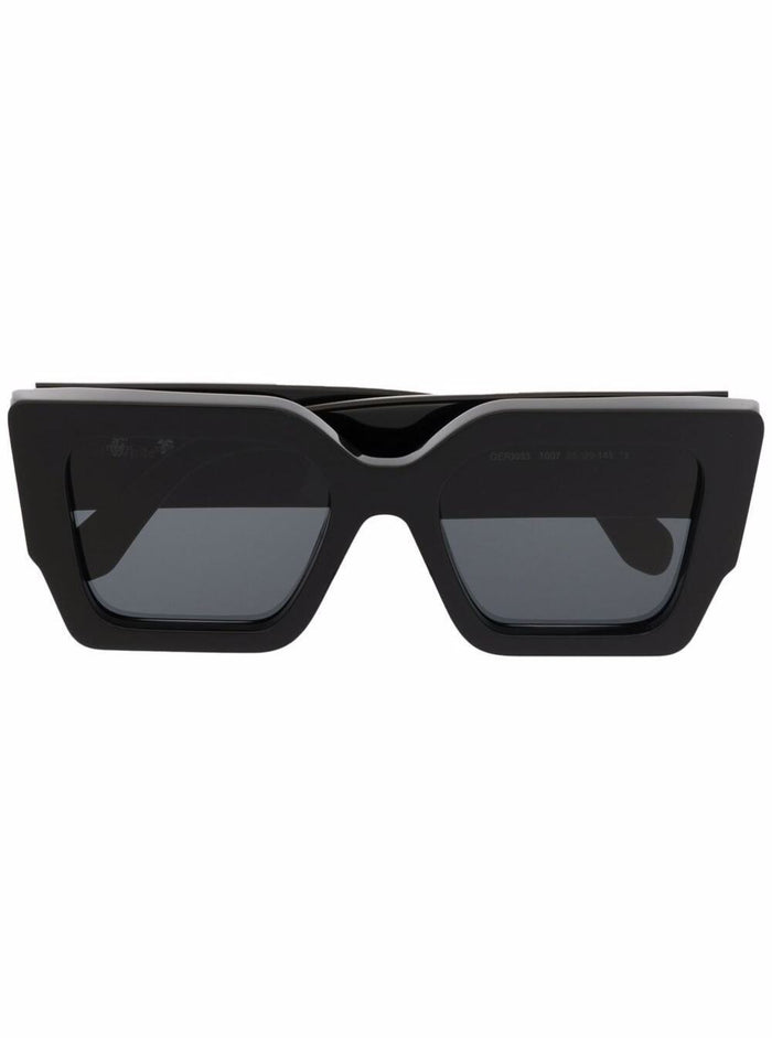 Catalina Black Sunglasses With Arrow Motif Acetate Woman
