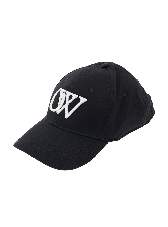 Ow Drill Baseball Cap Black White Cotton Hats And Gloves