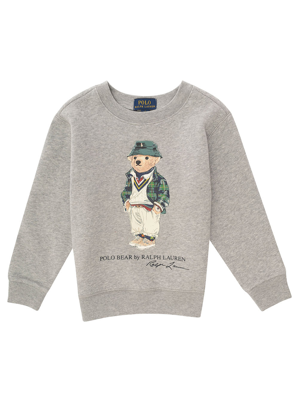 Sweatshirt Grey Cotton Polyester Sweatshirts