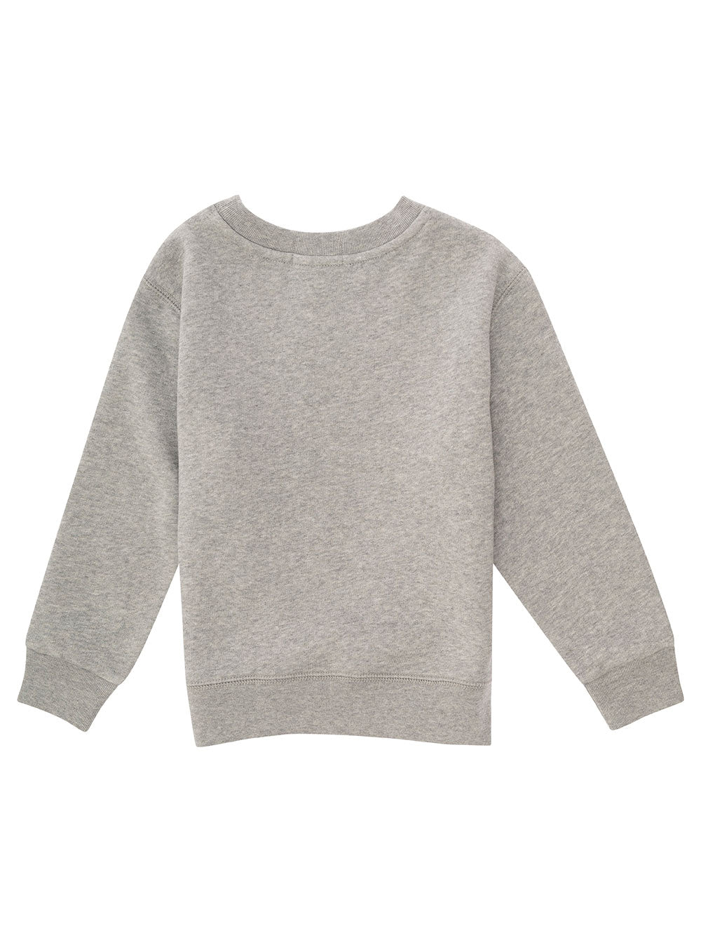 Sweatshirt Grey Cotton Polyester Sweatshirts