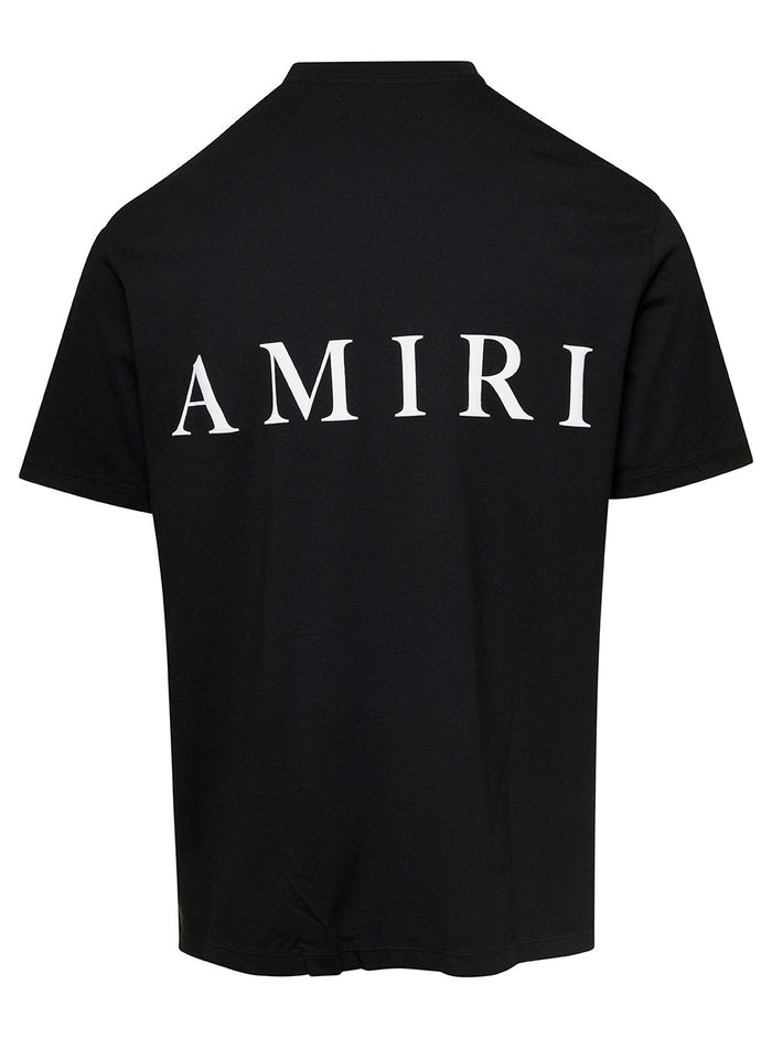 Ma Core Black Cotton T-Shirt Amiri Man Tshirts And Polo Shirts
