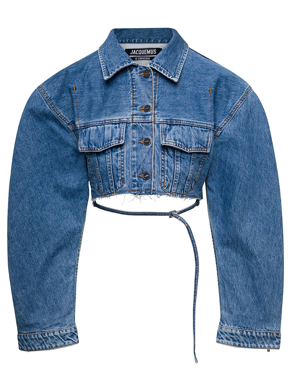 Le Haut De Nimes Corto Blu Organic Cotton Outerwear