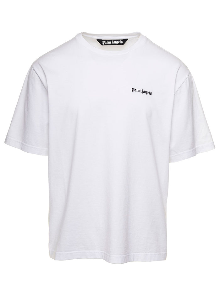 Mc Logo Piccolo White Cotton Tshirts And Polo Shirts