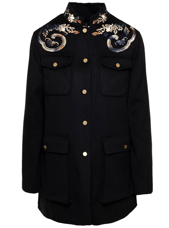 Coat Bucarest Black Cashmere