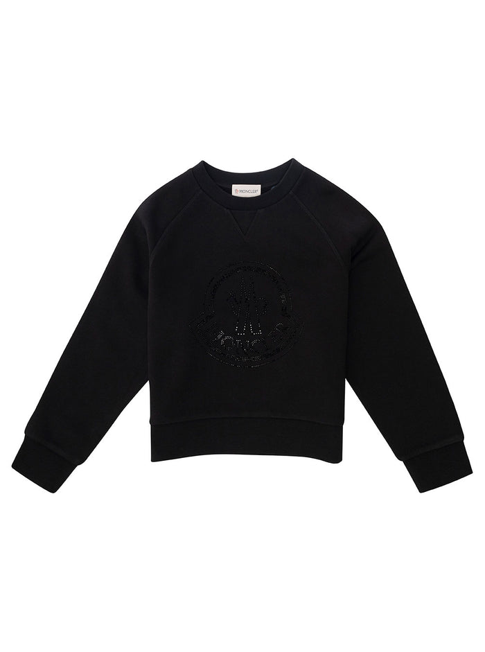 Sweatshirt Black Cotton Sweatshirts