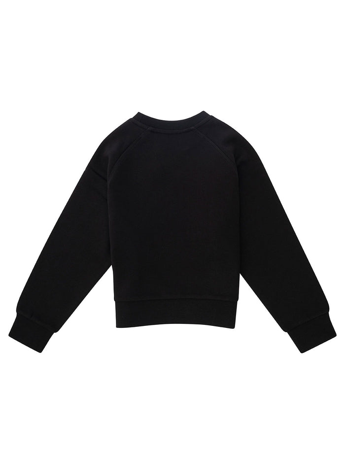 Sweatshirt Black Cotton Sweatshirts
