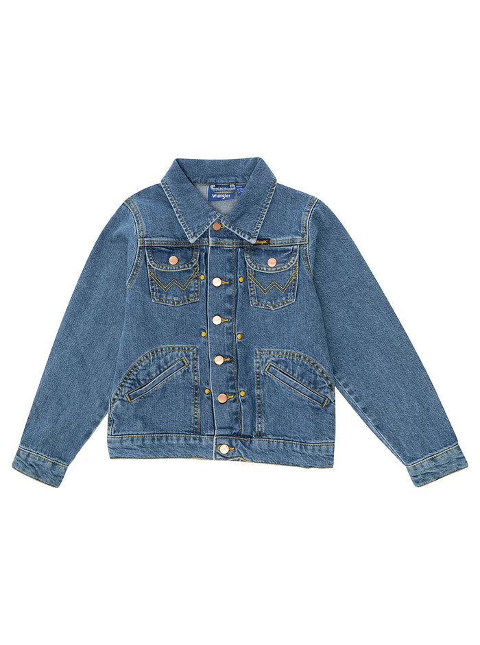 Peace Dove Denim Jacket Light Blue Cotton